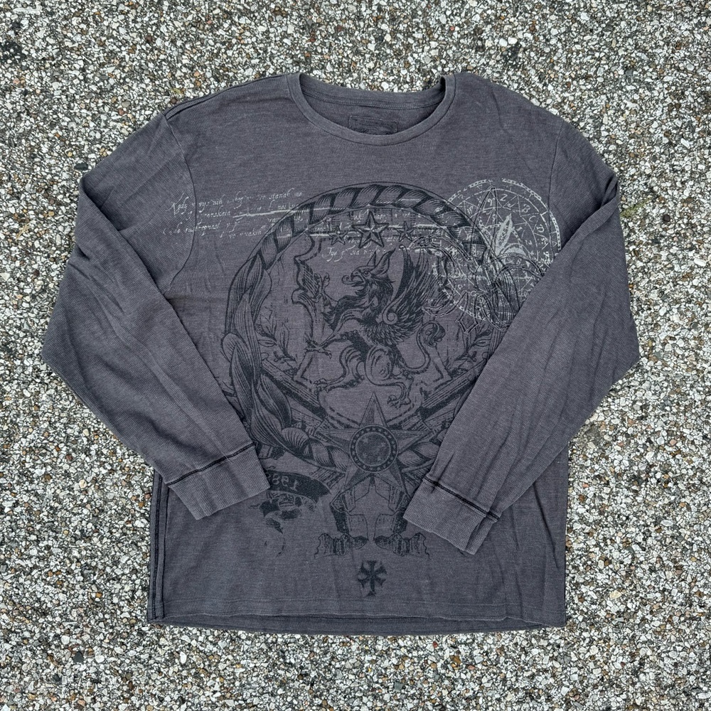 Y2K Grunge Style Long Sleeve | Size XL